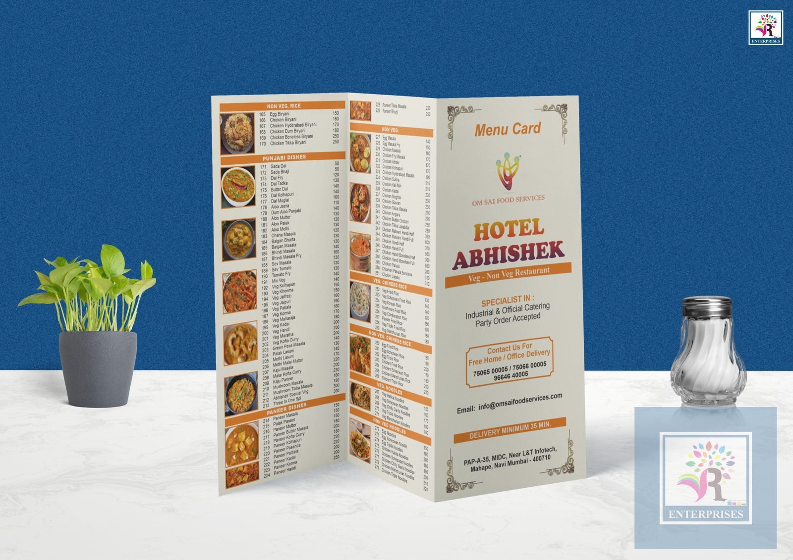 Restaurant Menus 5